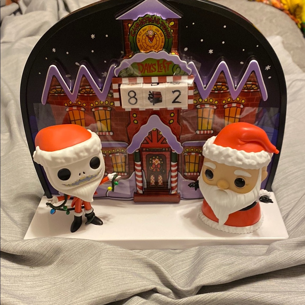 Funko nightmare before Christmas Holiday Countdown Set with Halloween/Chrismas